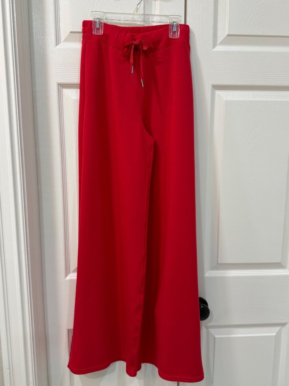 Spanx NWT AirEssentials Wide-Leg Pants in Red Size Small